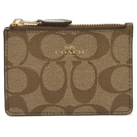 Coach Handbags - SKINNY ID CASE IN SIGNATURE COATED CANVAS F16107
